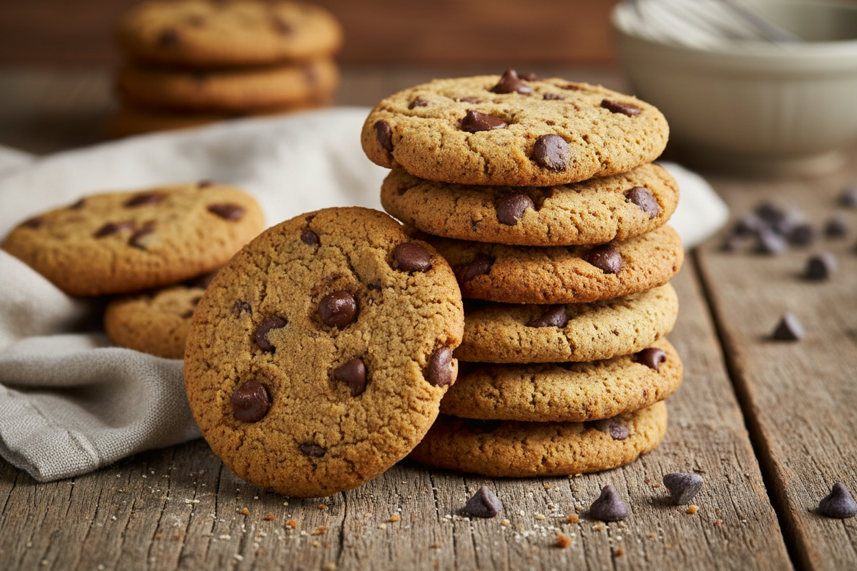 ragi choco chip cookies